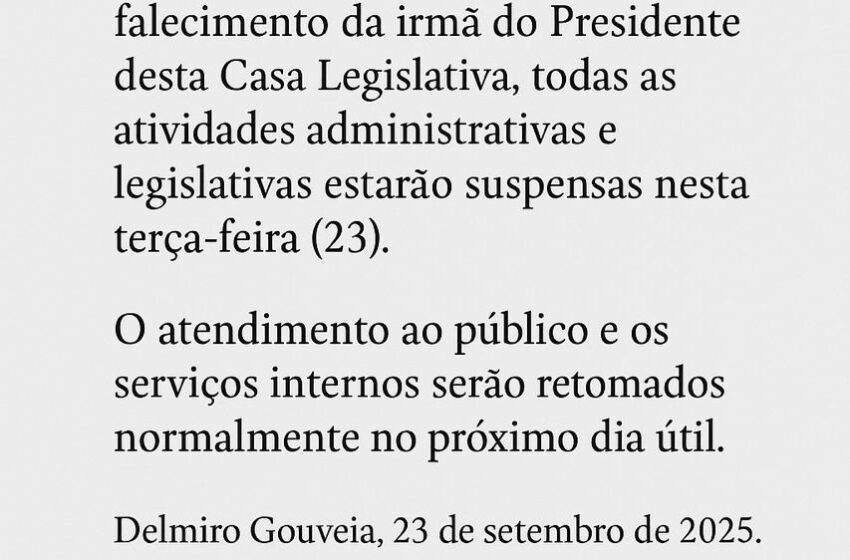  COMUNICADO